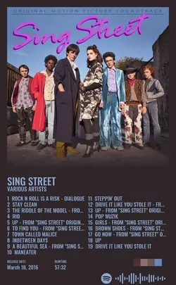 Various Artists - Sing Street Original Motion Picture Soundtrack.jpg